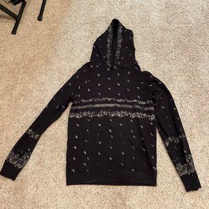 Saint Laurent - Bandana print hoodie - Size L